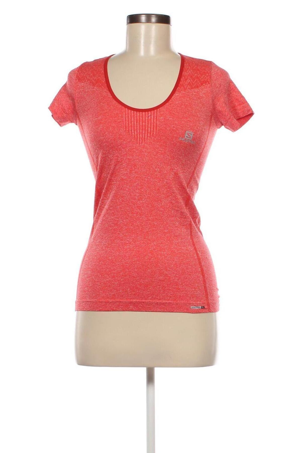 Damen T-Shirt Salomon, Größe XS, Farbe Rot, Preis € 12,49