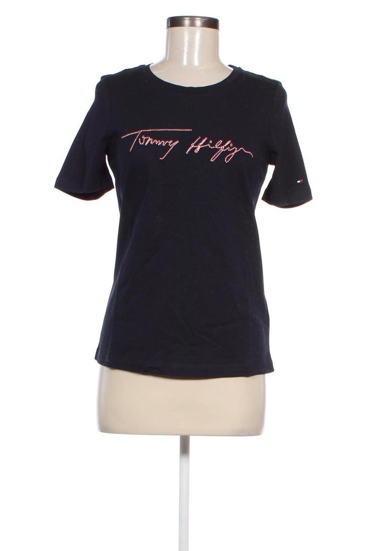 Tricou de femei Tommy Hilfiger, Mărime XS, Culoare Albastru, Preț 152,99 Lei