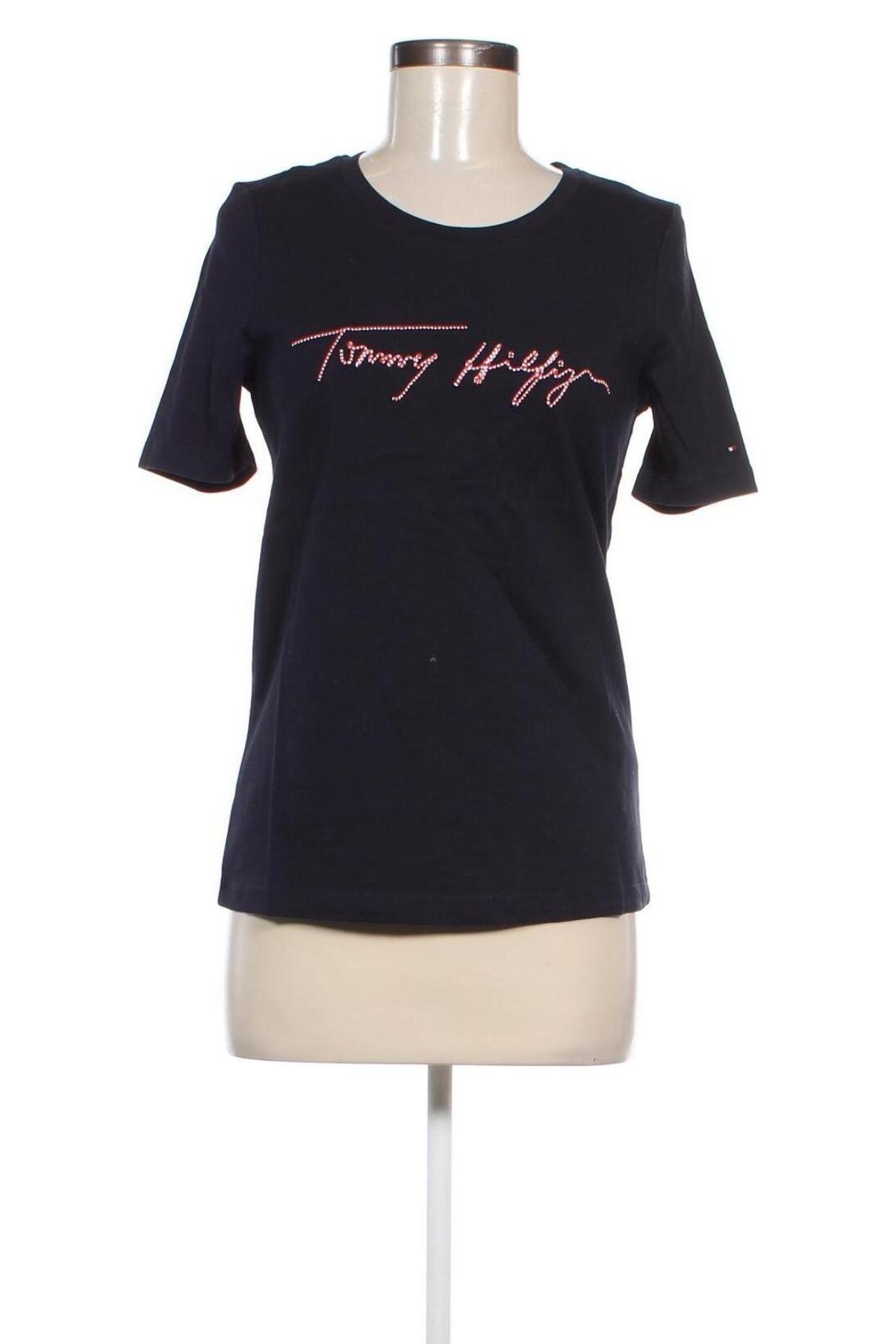 Damen T-Shirt Tommy Hilfiger, Größe XS, Farbe Blau, Preis € 25,99