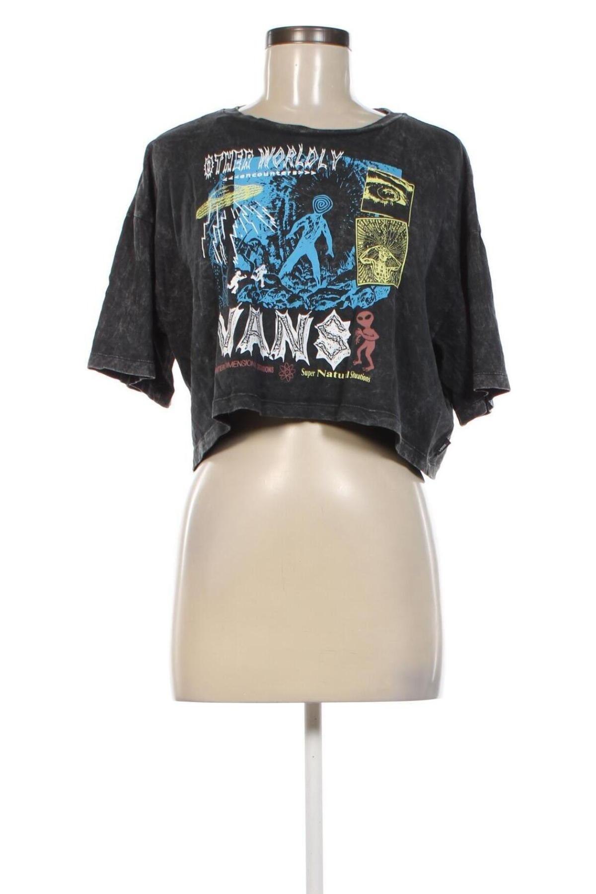 Damski T-shirt Vans, Rozmiar M, Kolor Szary, Cena 107,99 zł