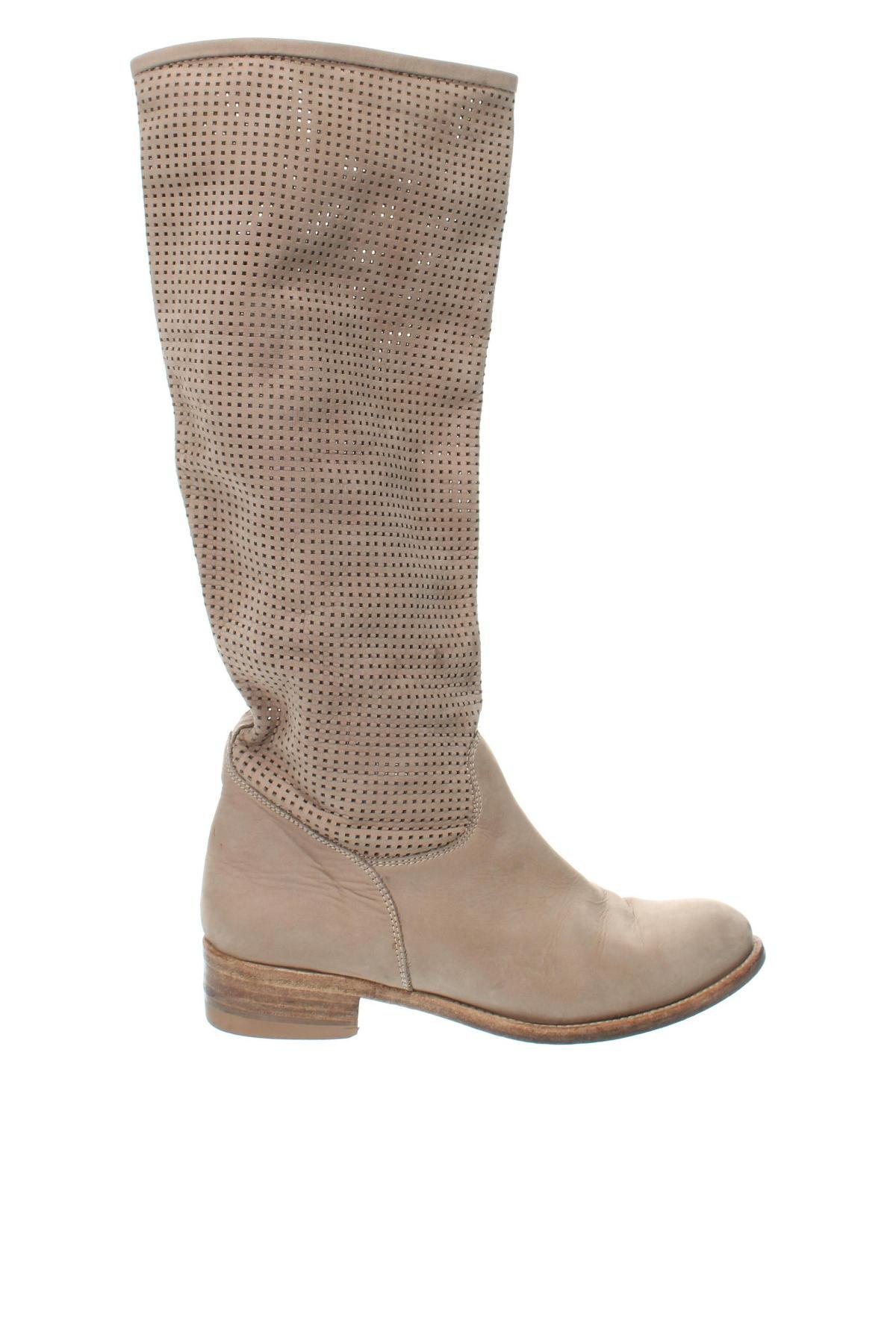 Damenstiefel Vero Cuoio, Größe 39, Farbe Beige, Preis 29,54 €