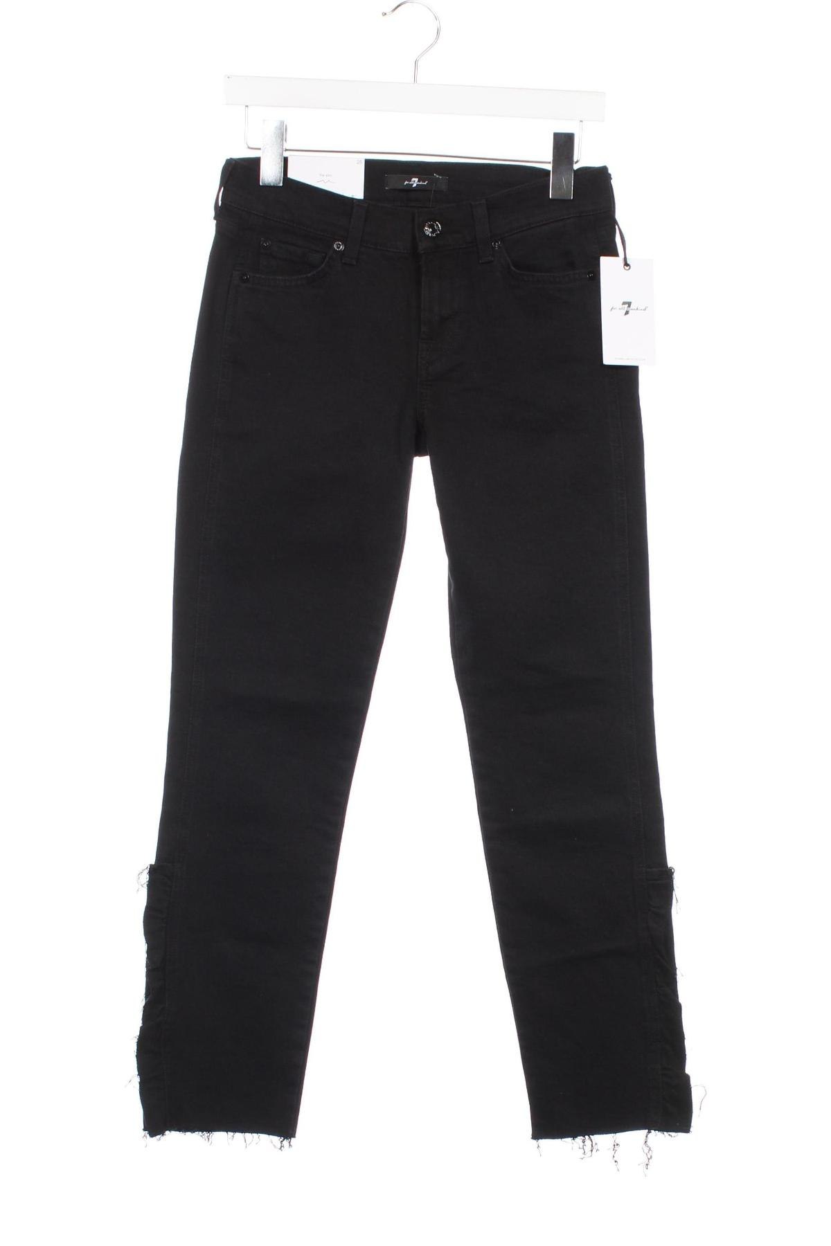 Damskie jeansy 7 For All Mankind, Rozmiar XS, Kolor Czarny, Cena 257,99 zł