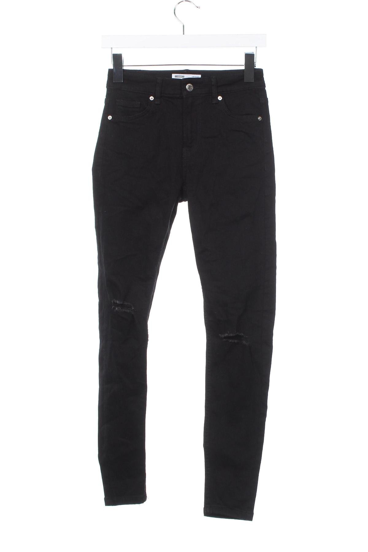 Damen Jeans Bershka, Größe XS, Farbe Schwarz, Preis 7,99 €