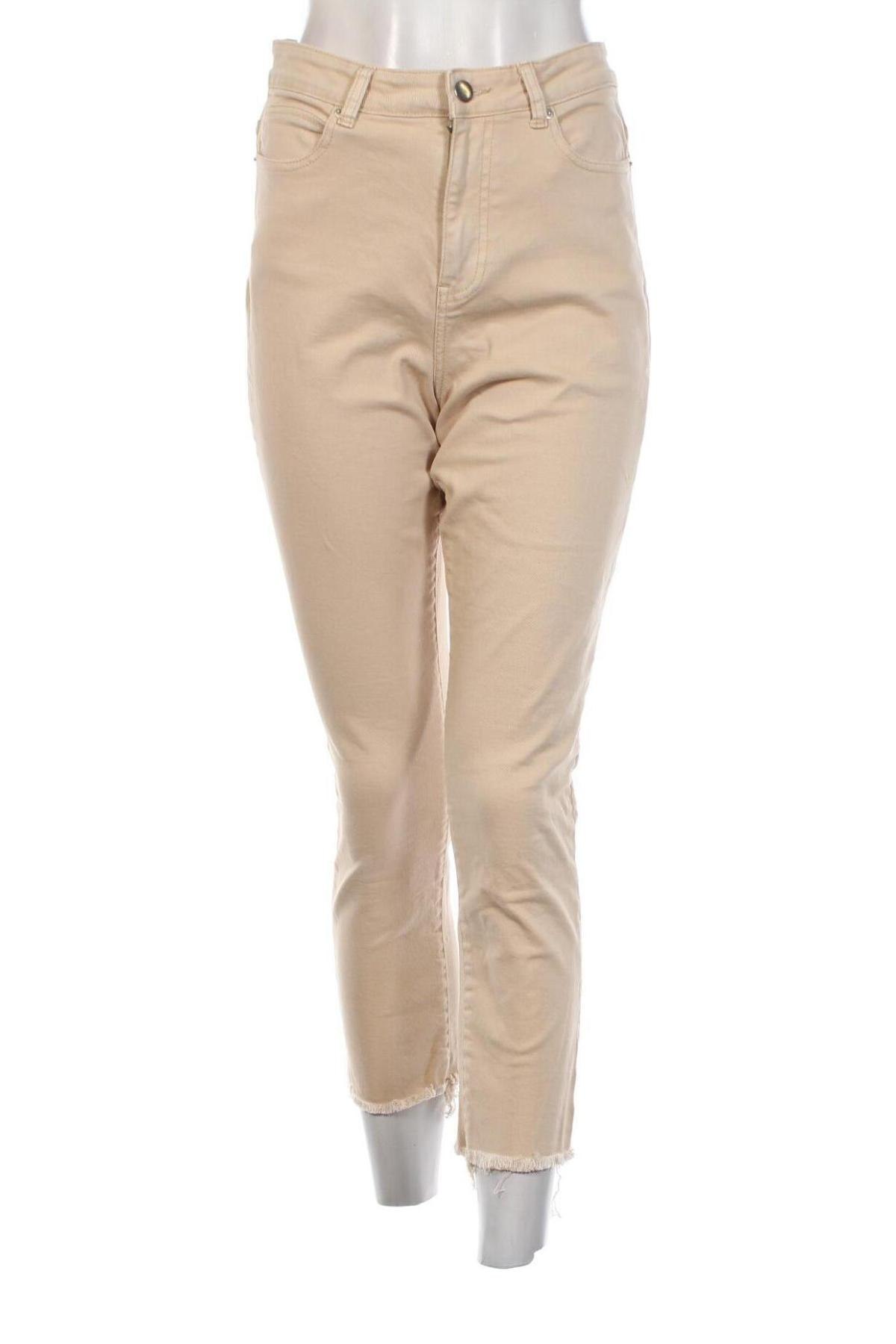 Damen Jeans Denim Studio, Größe L, Farbe Beige, Preis 6,99 €