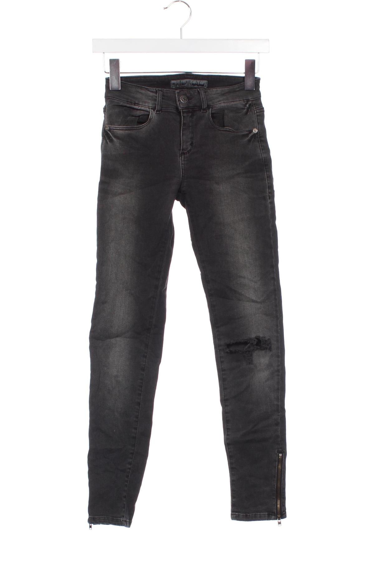 Damskie jeansy Global, Rozmiar XS, Kolor Szary, Cena 25,99 zł