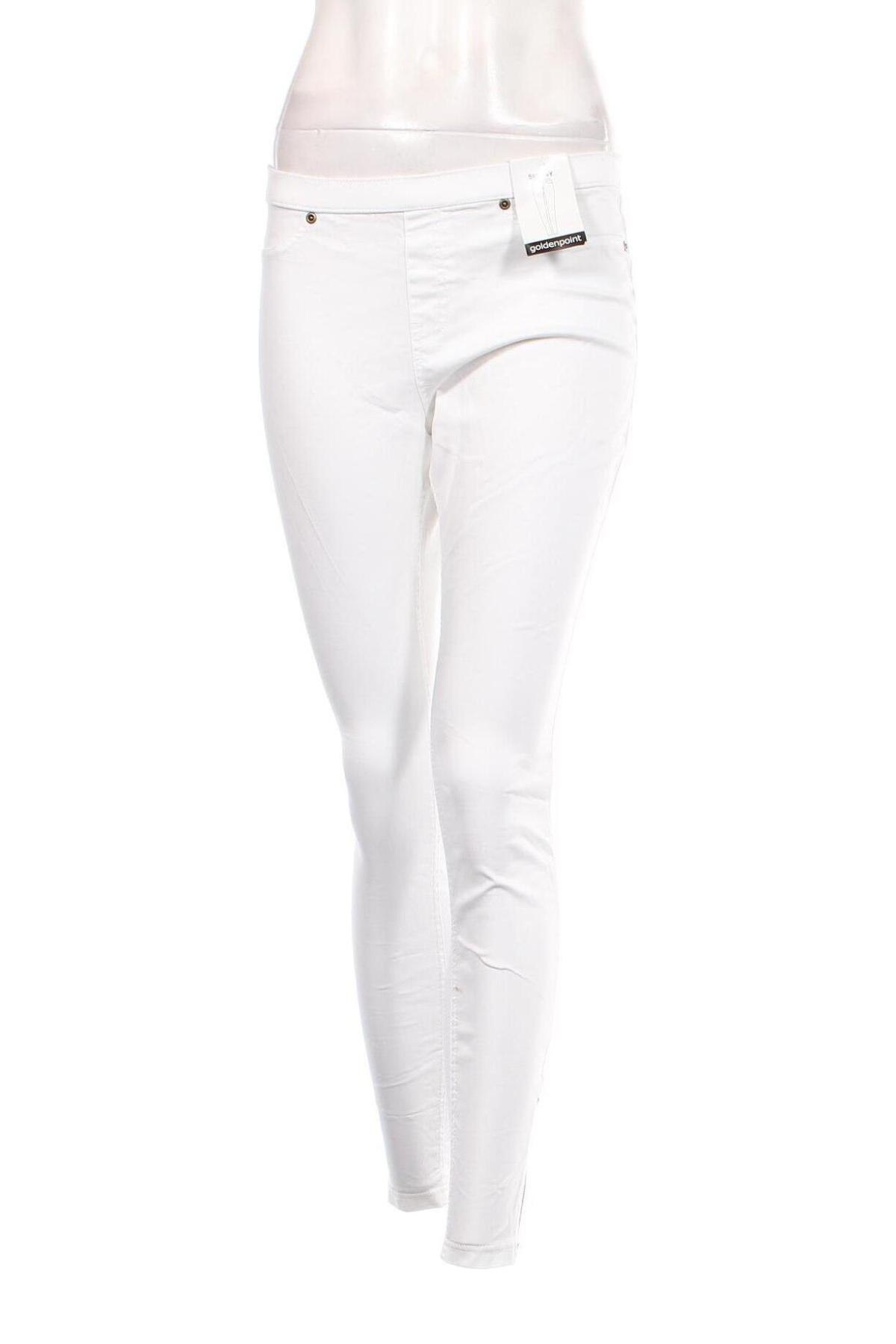 Damen Jeans Goldenpoint, Größe S, Farbe Weiß, Preis € 9,99