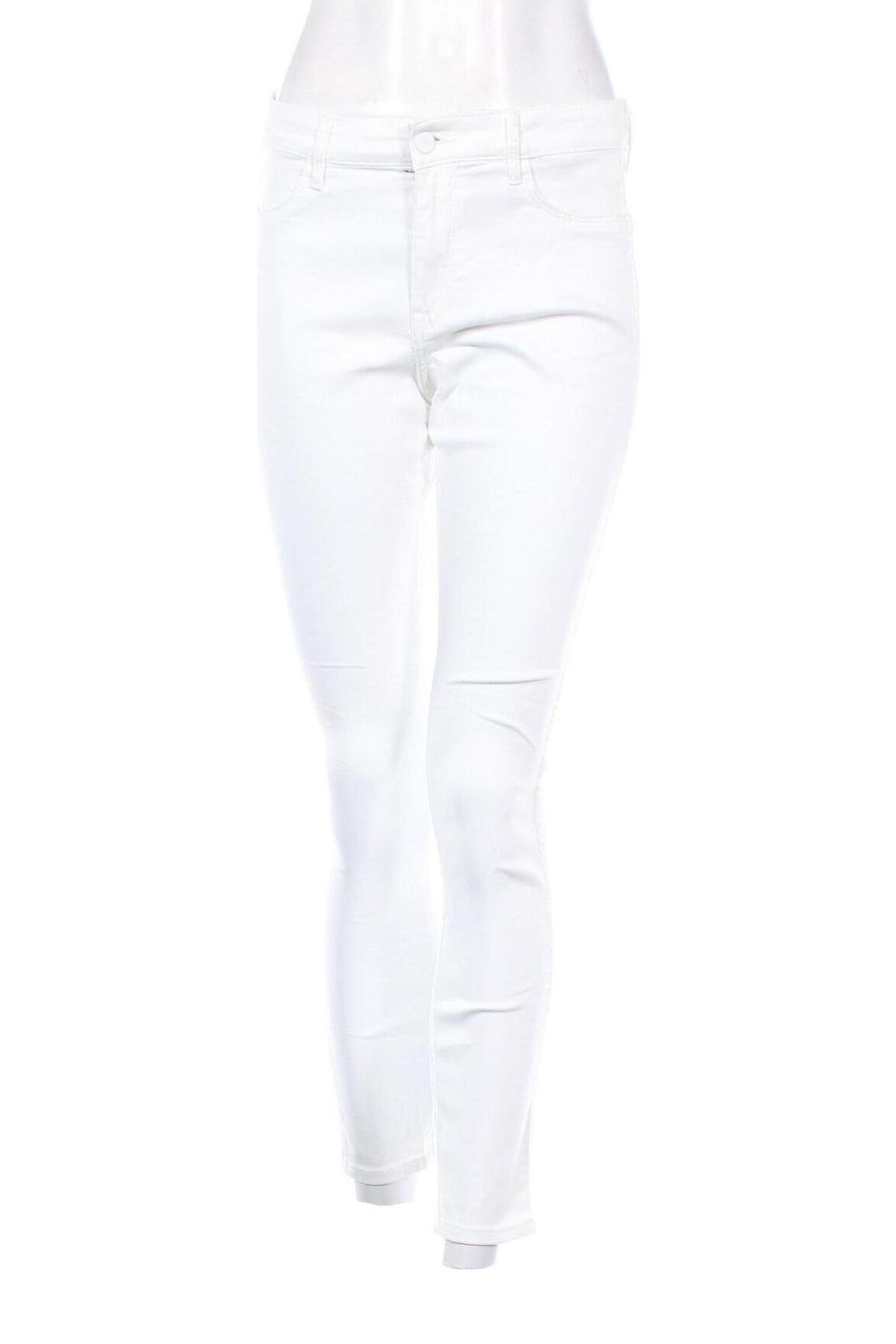 Damskie jeansy H&M, Rozmiar M, Kolor Biały, Cena 26,99 zł