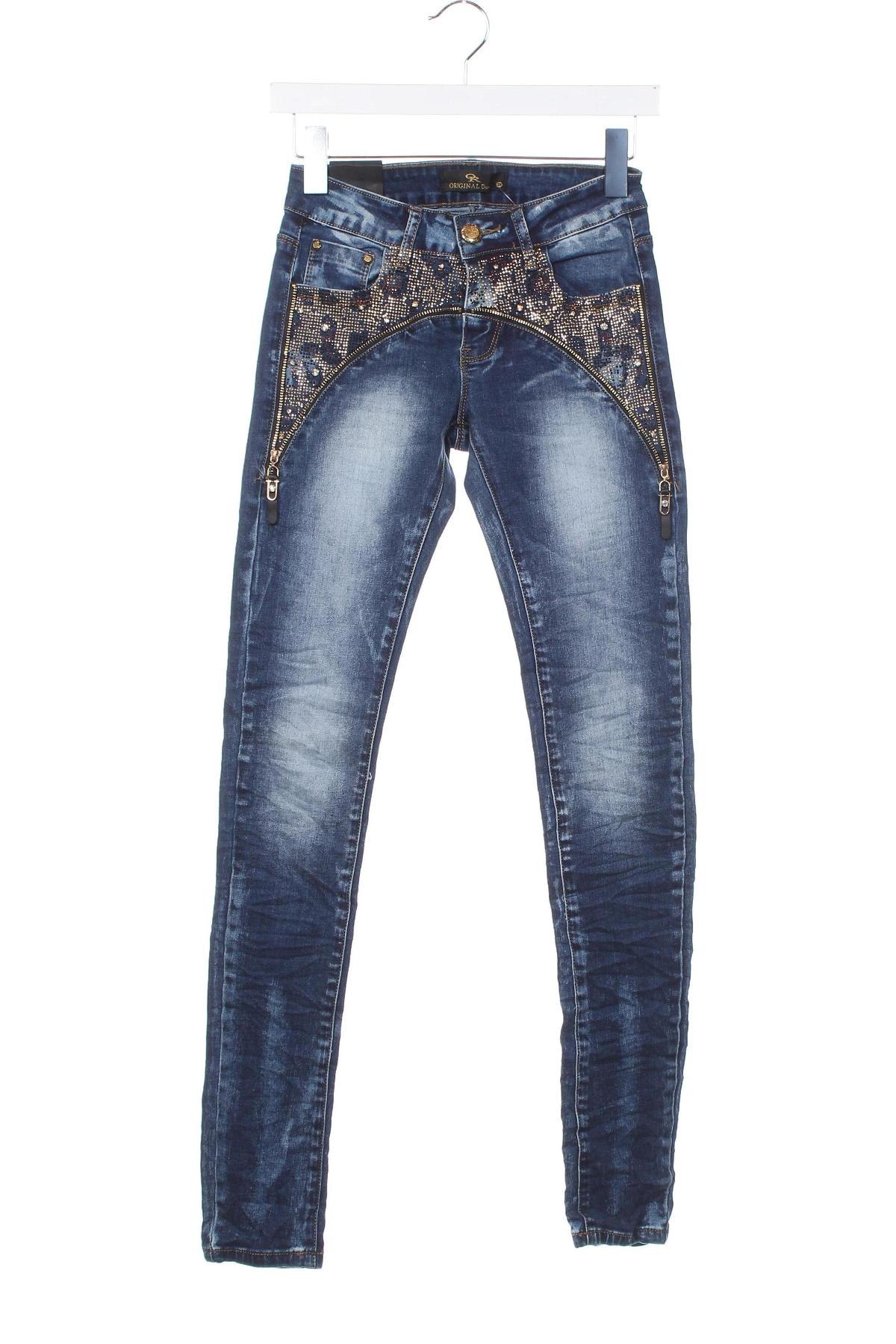 Damen Jeans Original Denim, Größe XS, Farbe Blau, Preis € 6,99