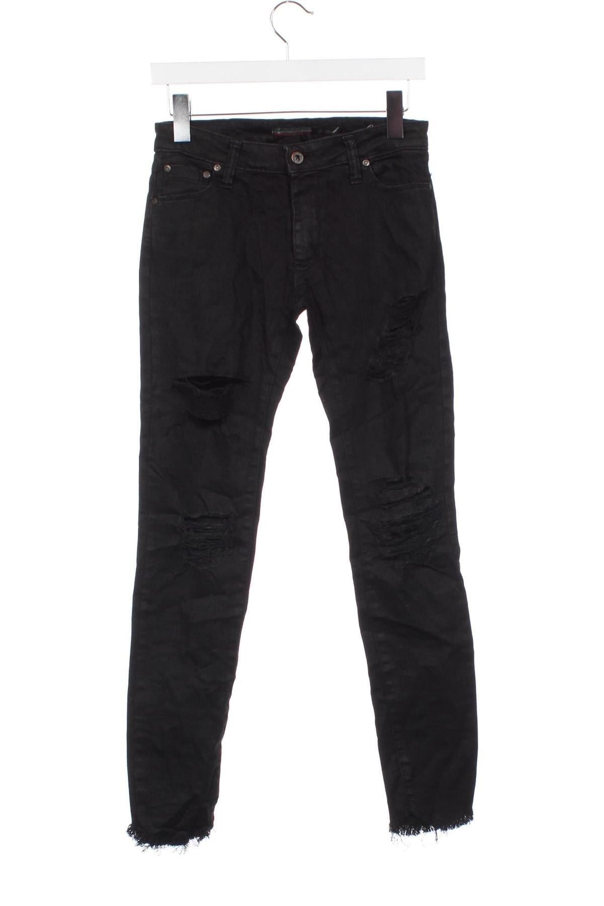 Damskie jeansy Please, Rozmiar XS, Kolor Czarny, Cena 60,99 zł