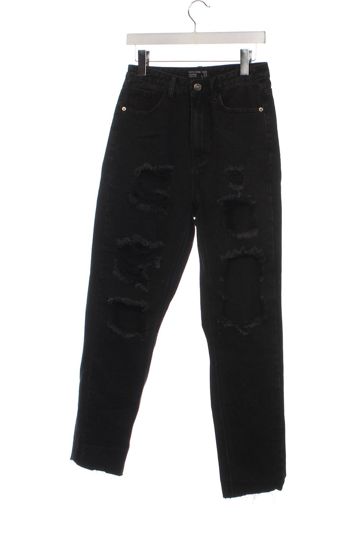 Blugi de femei Pretty Little Thing, Mărime M, Culoare Negru, Preț 39,99 Lei