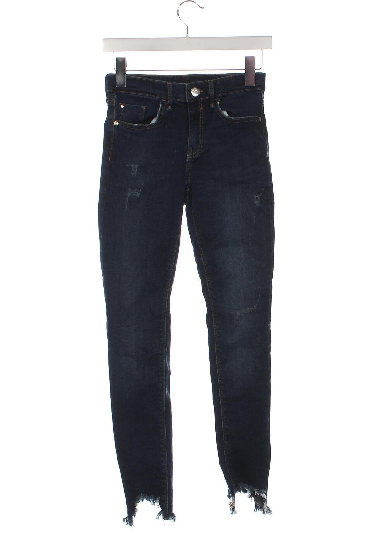 Damskie jeansy River Island, Rozmiar M, Kolor Niebieski, Cena 36,99 zł