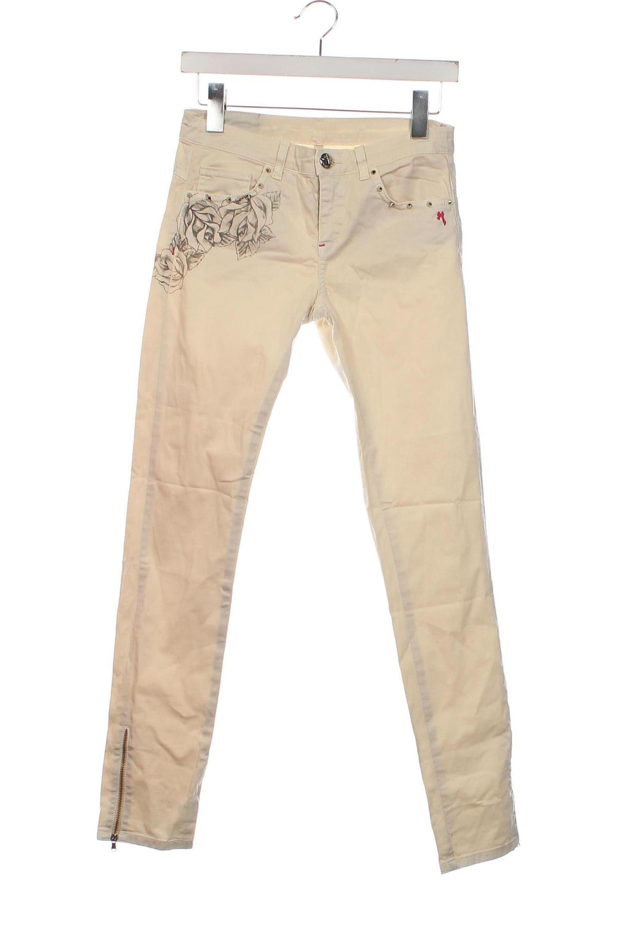 Damskie jeansy Scee by Twin-Set, Rozmiar S, Kolor ecru, Cena 50,99 zł