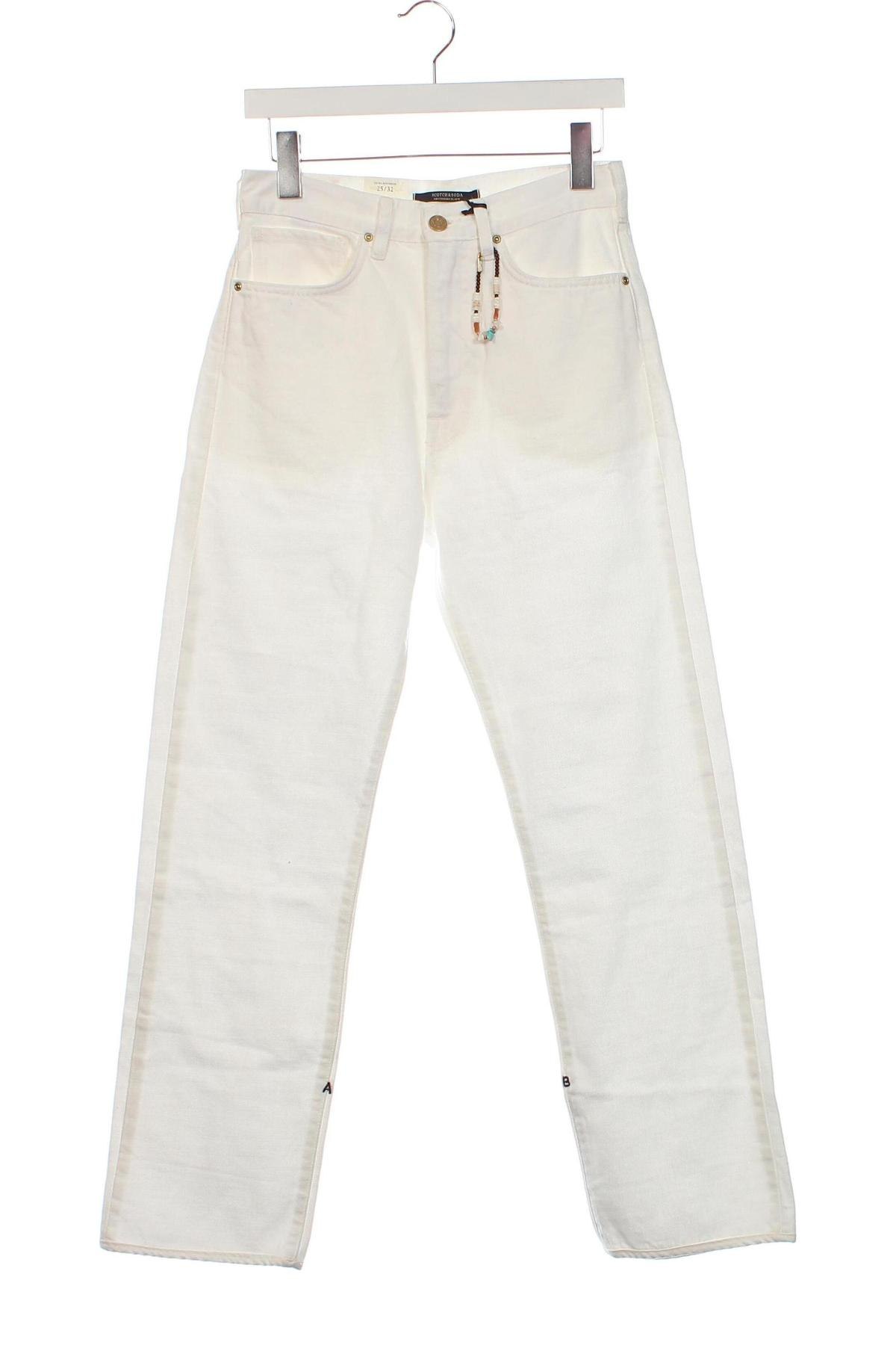 Damskie jeansy Scotch & Soda, Rozmiar XS, Kolor Biały, Cena 81,99 zł