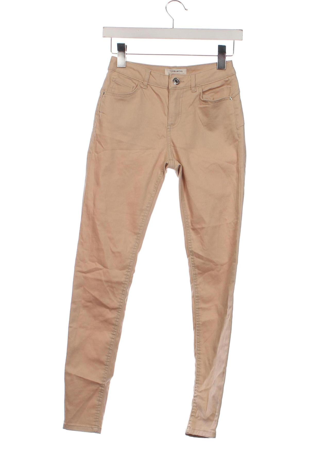 Damen Jeans Terranova, Größe S, Farbe Beige, Preis 5,99 €