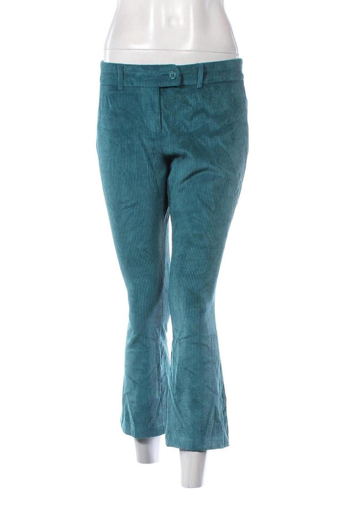 Pantaloni de velvet de femei Blow-Up, Mărime M, Culoare Albastru, Preț 41,99 Lei