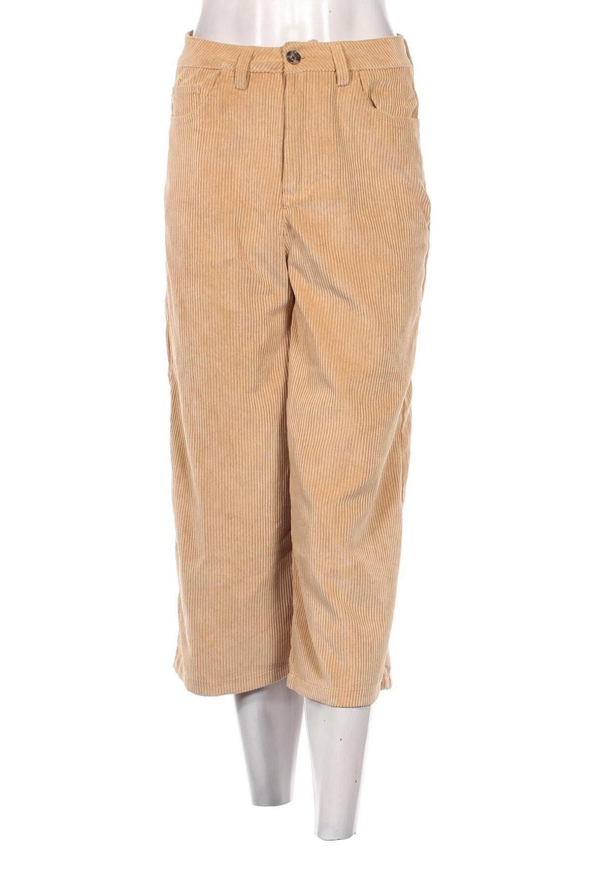 Damen Cordhose Cropp, Größe S, Farbe Beige, Preis 13,99 €