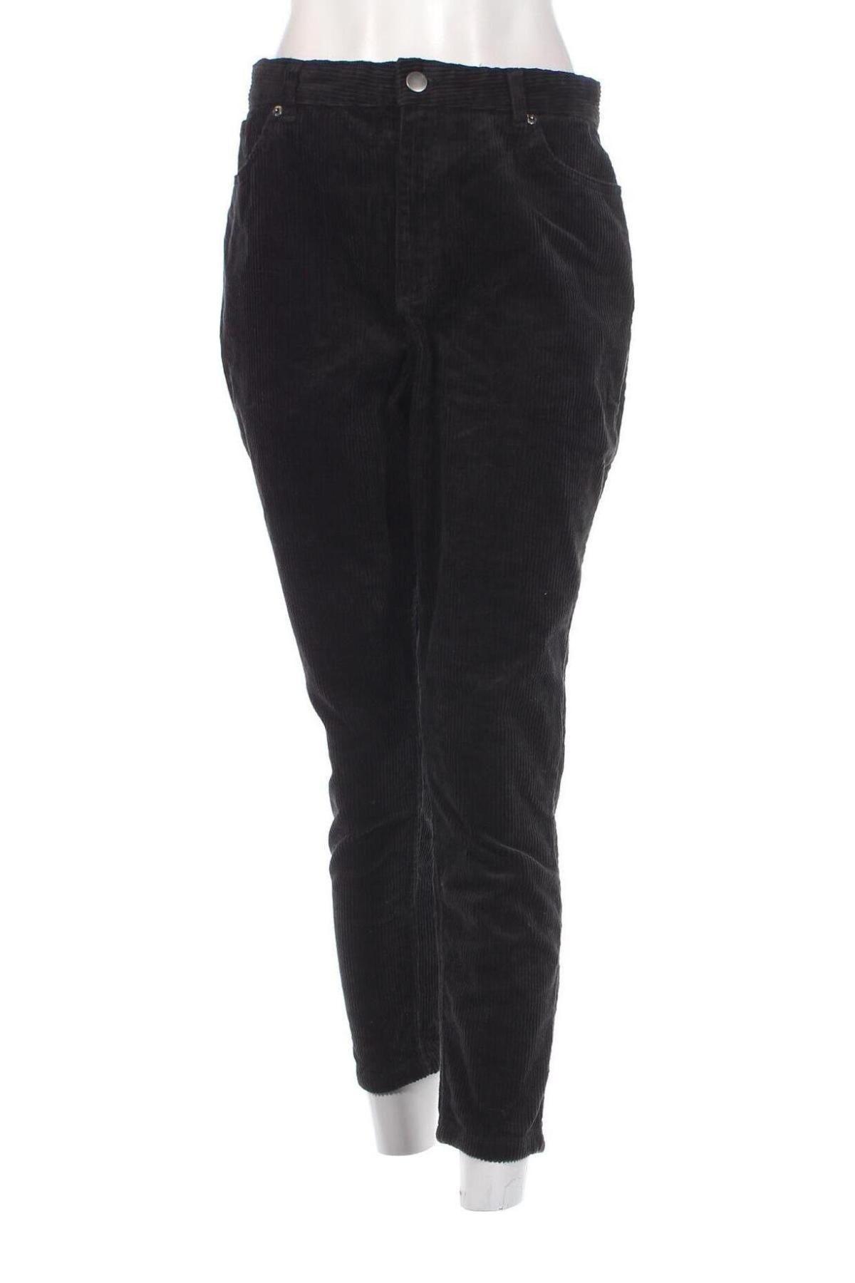 Damen Cordhose Monki, Größe M, Farbe Schwarz, Preis € 12,77