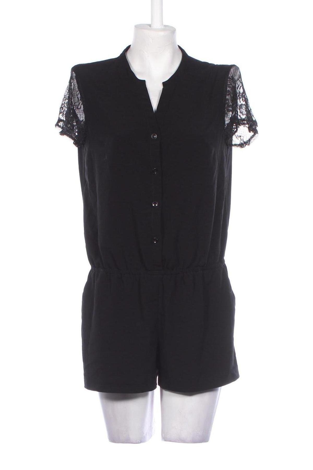 Damen Overall River Island, Größe L, Farbe Schwarz, Preis € 13,99