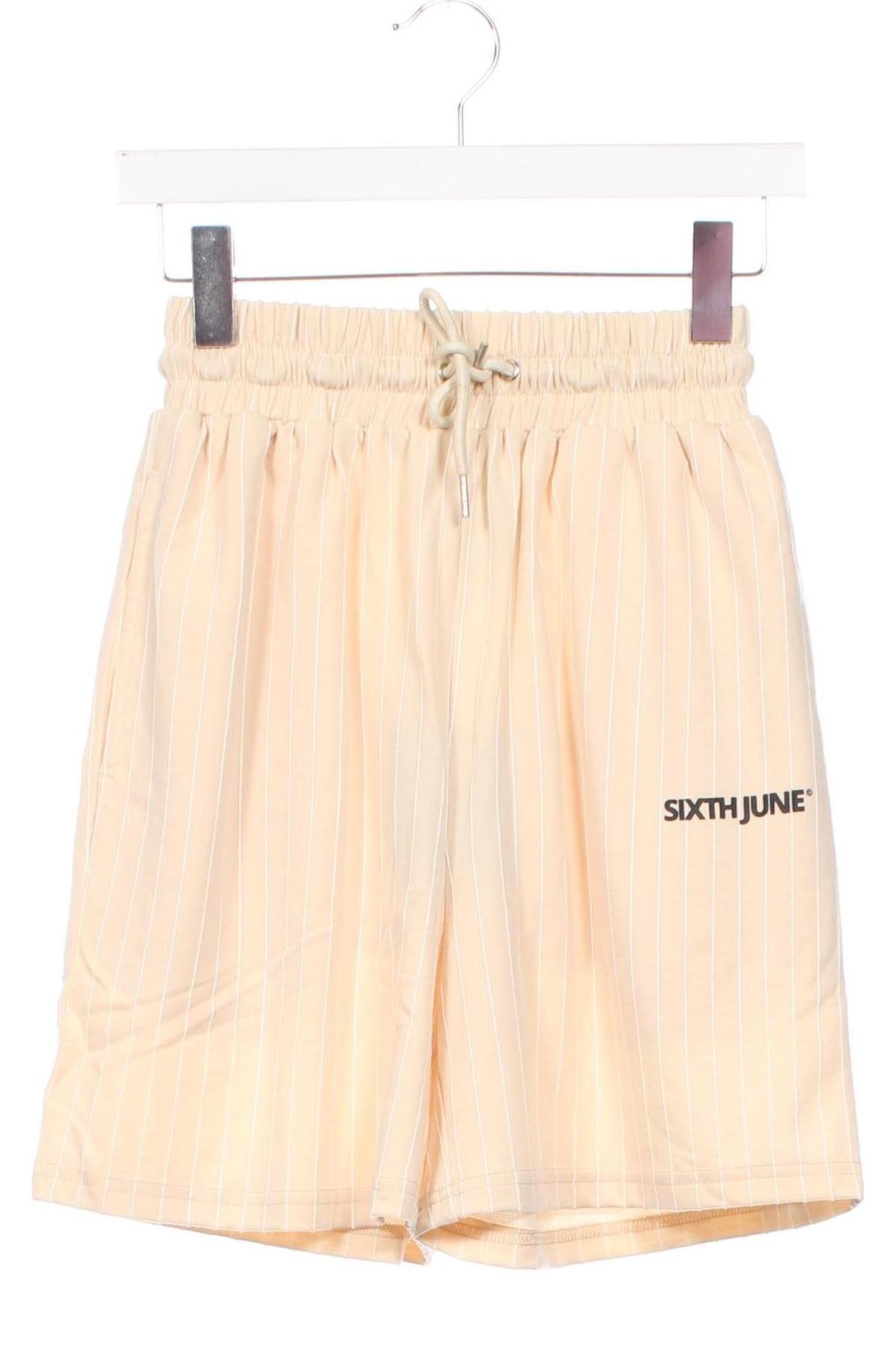 Damen Shorts Sixth June, Größe XS, Farbe Beige, Preis € 10,99