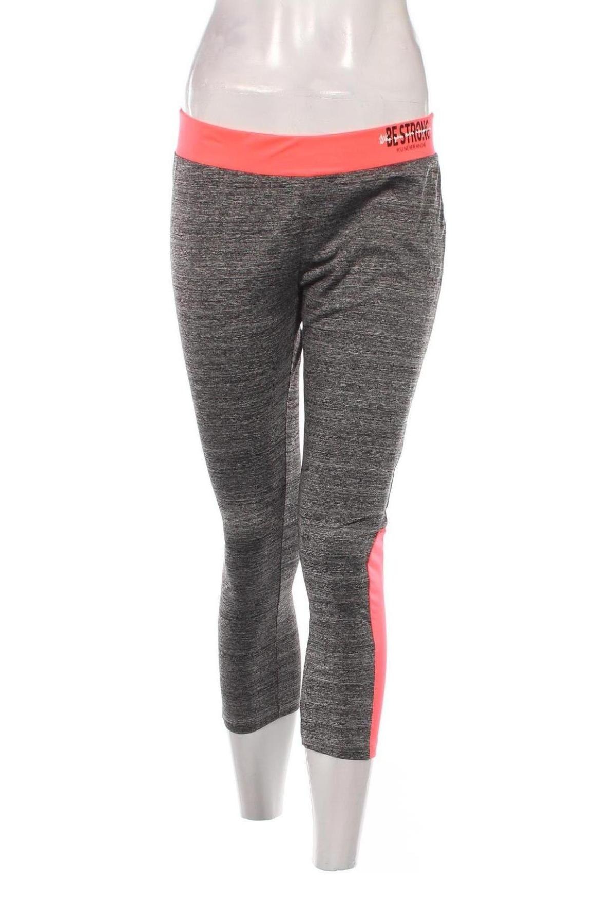 Damen Leggings Clockhouse, Größe L, Farbe Grau, Preis 5,99 €