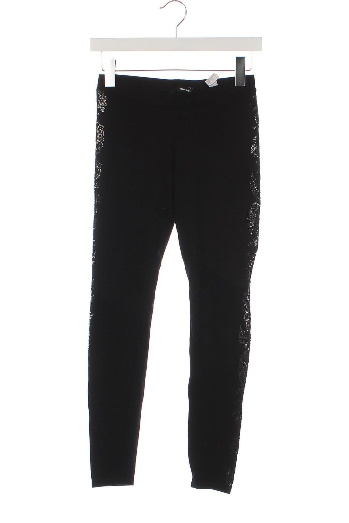 Damen Leggings Tally Weijl, Größe S, Farbe Schwarz, Preis € 2,99