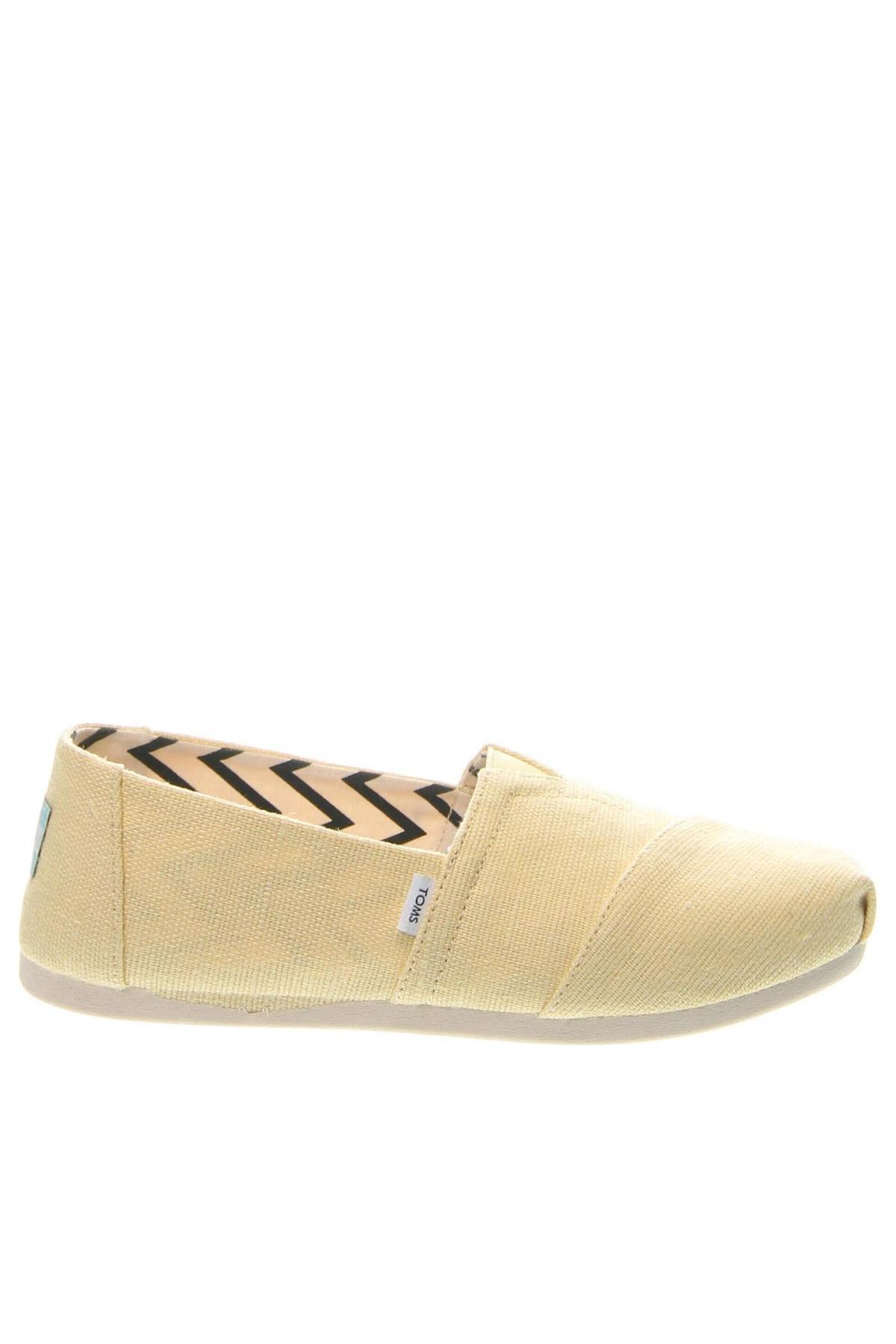 Damenschuhe Toms, Größe 36, Farbe Gelb, Preis 22,99 €