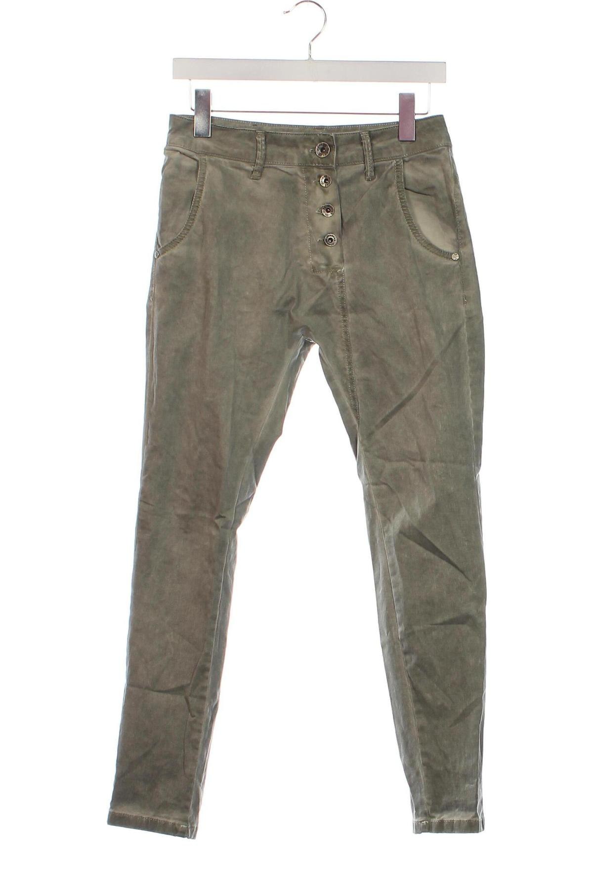 Pantaloni de femei, Mărime XS, Culoare Verde, Preț 25,99 Lei