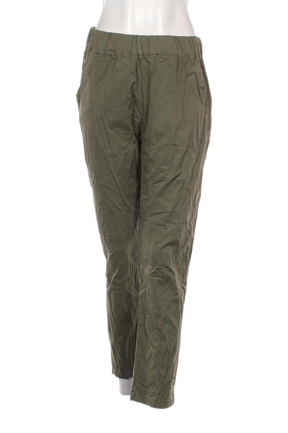 Pantaloni de femei, Mărime L, Culoare Verde, Preț 23,99 Lei