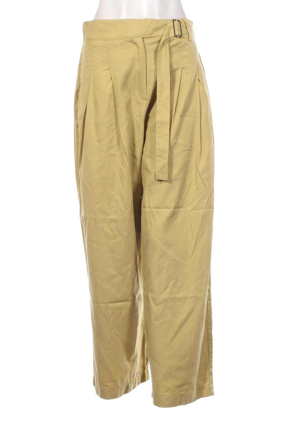 Damenhose Bershka, Größe L, Farbe Beige, Preis 14,83 €