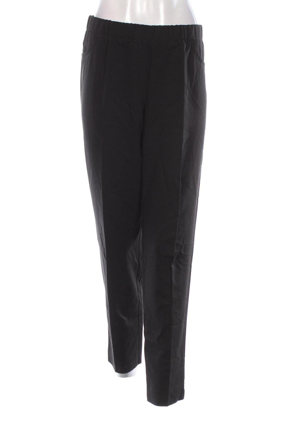 Pantaloni de femei Carla Ferroni, Mărime XL, Culoare Negru, Preț 36,99 Lei