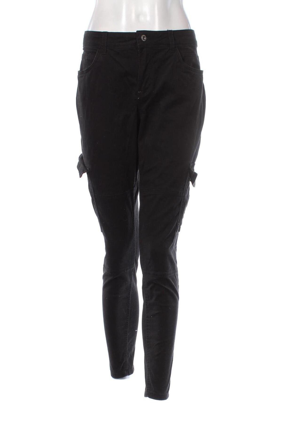 Pantaloni de femei Clockhouse, Mărime L, Culoare Negru, Preț 44,99 Lei