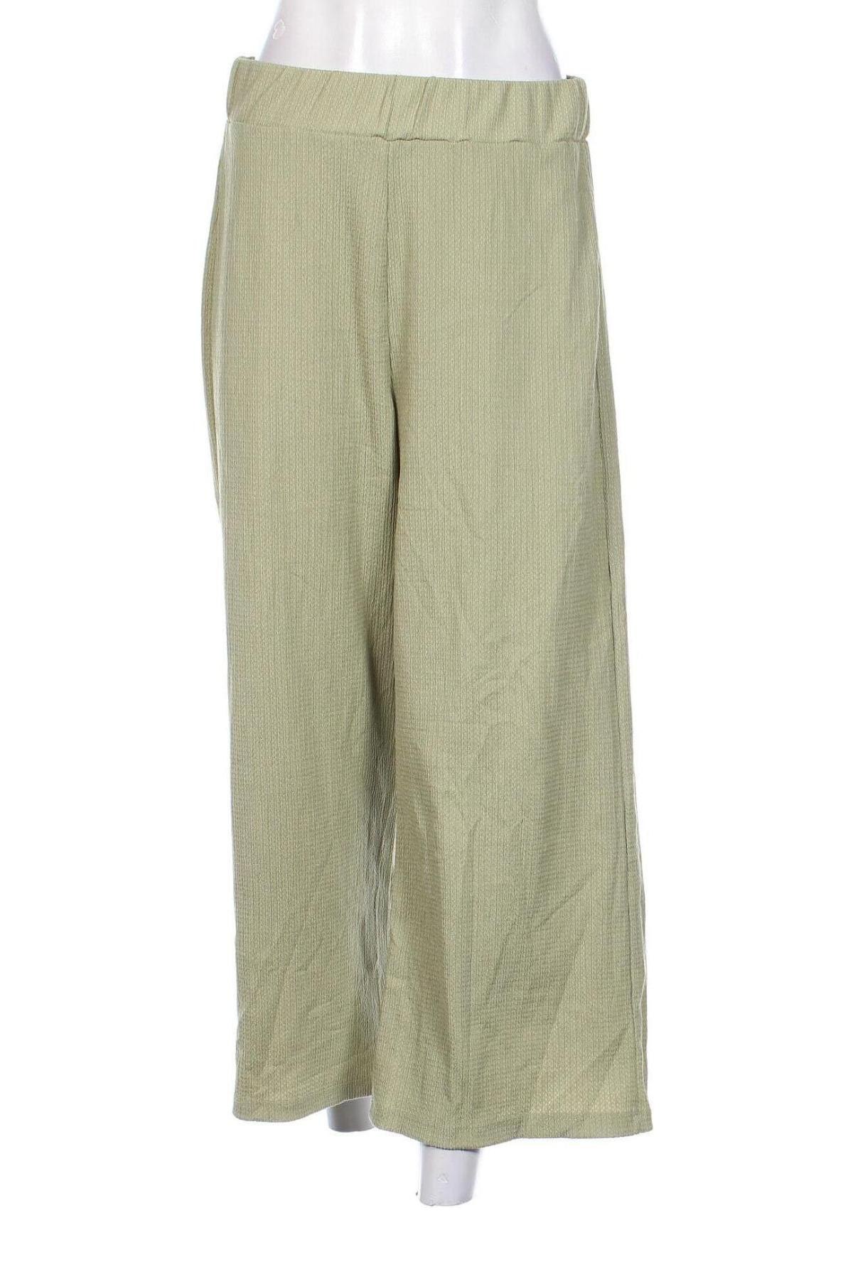 Pantaloni de femei Defacto, Mărime L, Culoare Verde, Preț 43,99 Lei