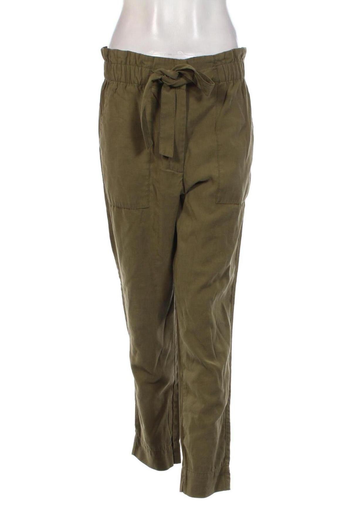 Pantaloni de femei H&M, Mărime S, Culoare Verde, Preț 25,99 Lei