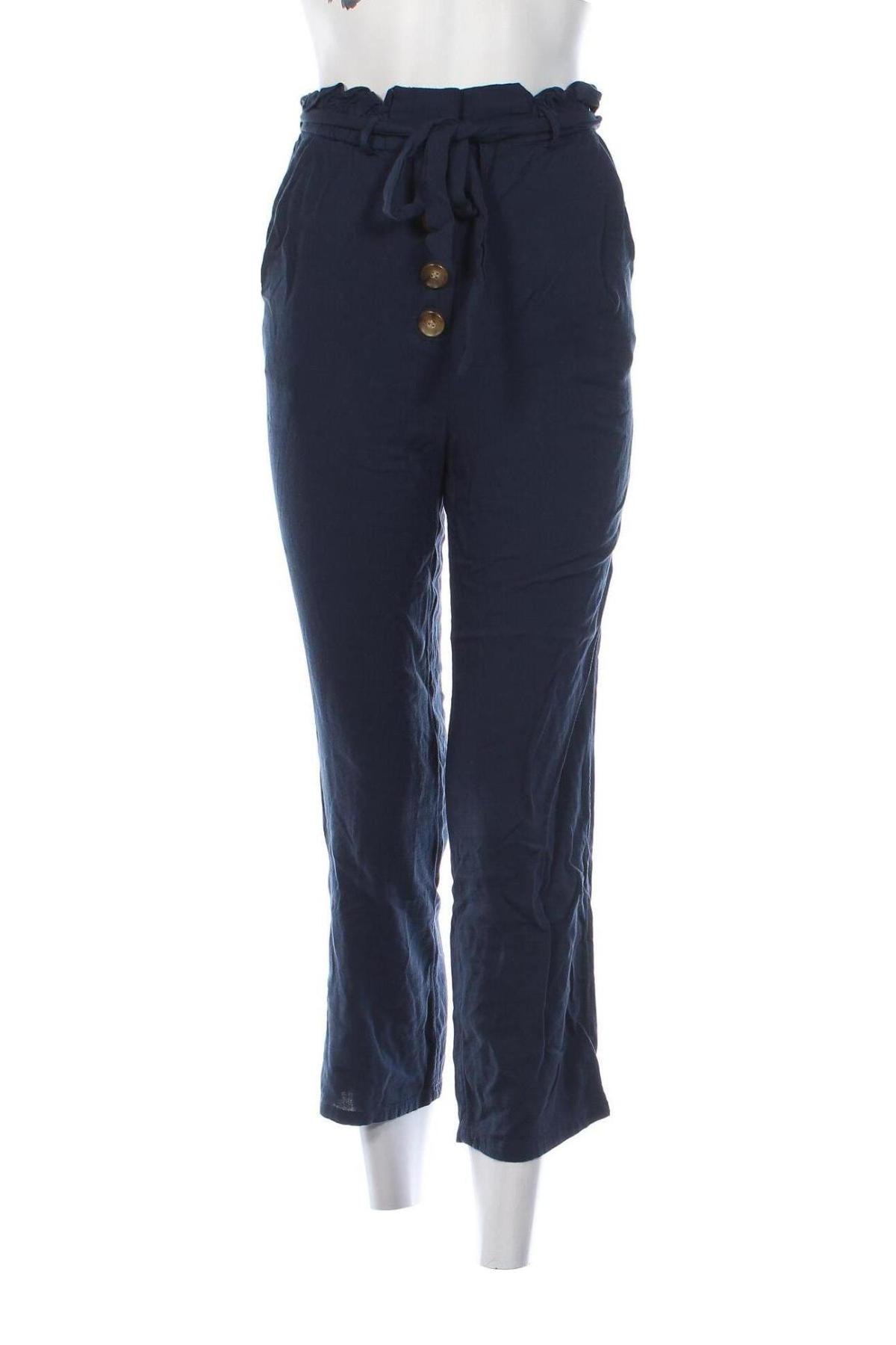 Pantaloni de femei H&M Divided, Mărime XS, Culoare Albastru, Preț 33,99 Lei