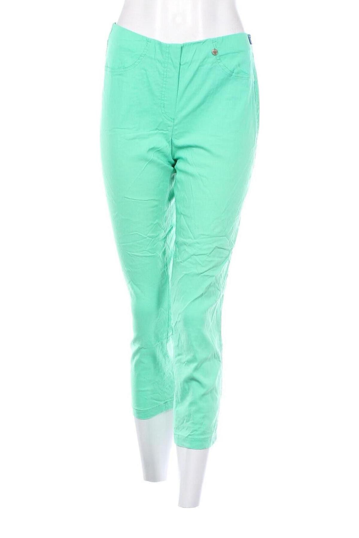 Pantaloni de femei Robell, Mărime S, Culoare Verde, Preț 22,99 Lei