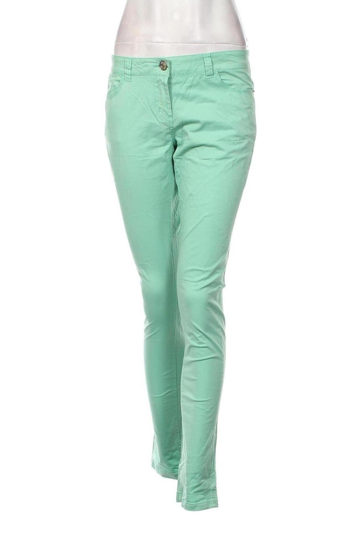 Pantaloni de femei Silvian Heach, Mărime L, Culoare Verde, Preț 29,99 Lei