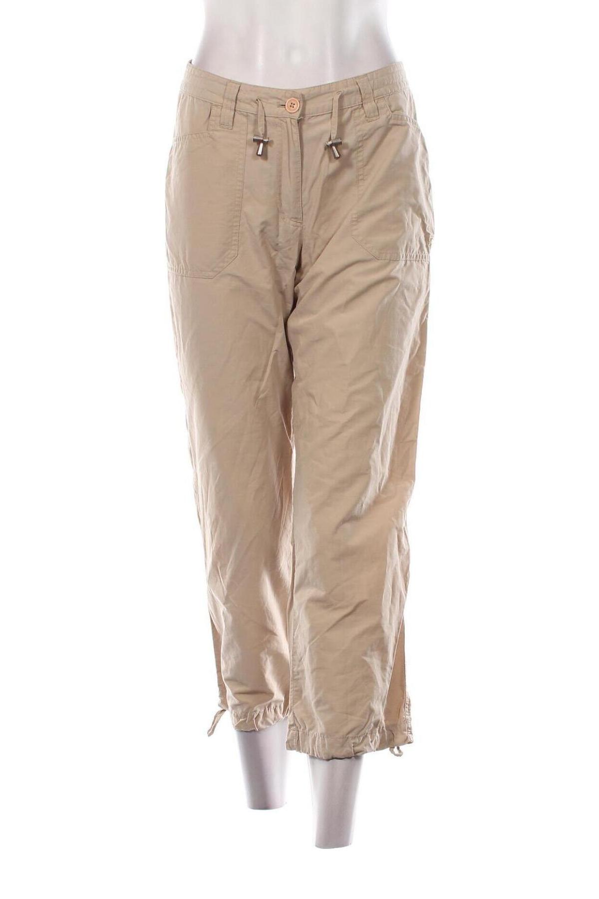 Damenhose Tom Tailor, Größe M, Farbe Beige, Preis 9,99 €