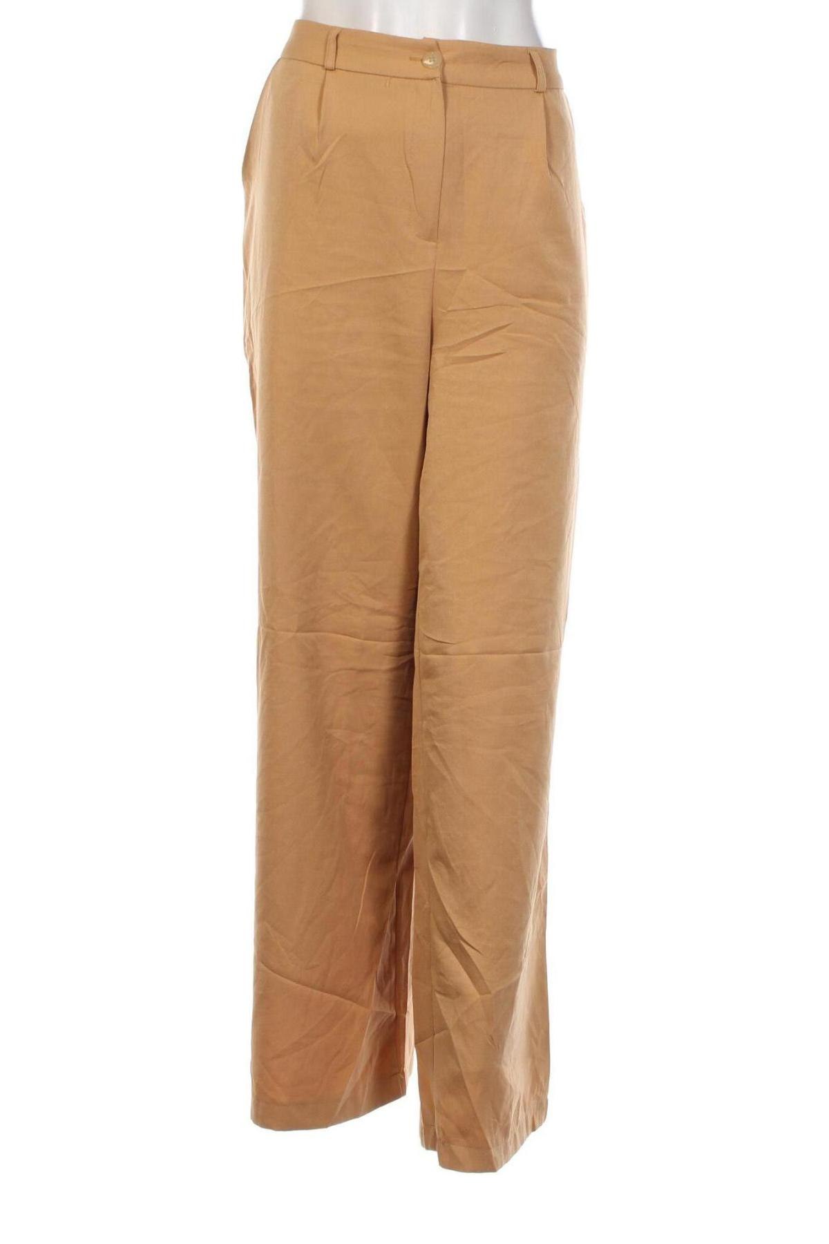 Damenhose Trendyol, Größe L, Farbe Beige, Preis 8,49 €