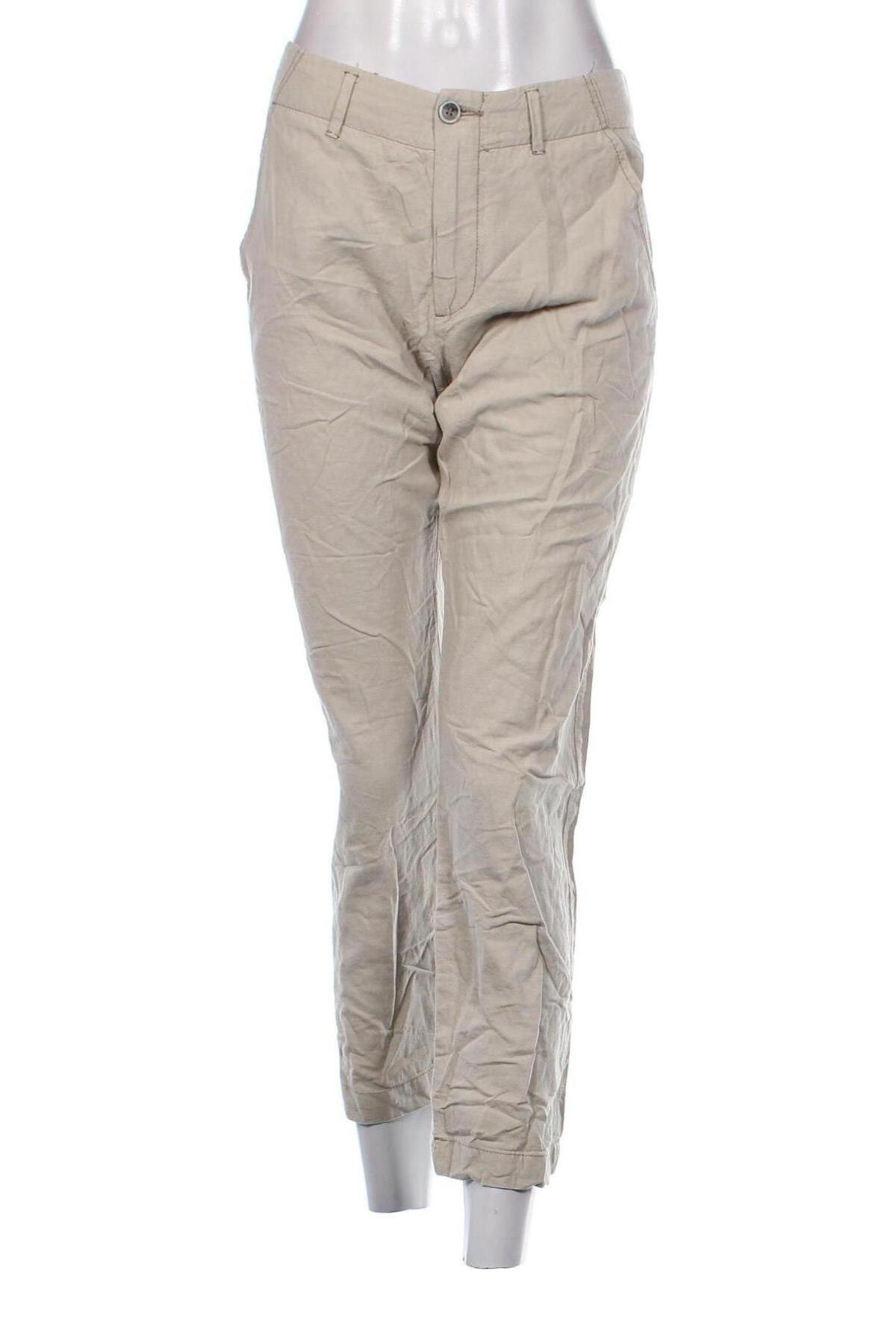 Pantaloni de femei United Colors Of Benetton, Mărime S, Culoare Bej, Preț 54,99 Lei