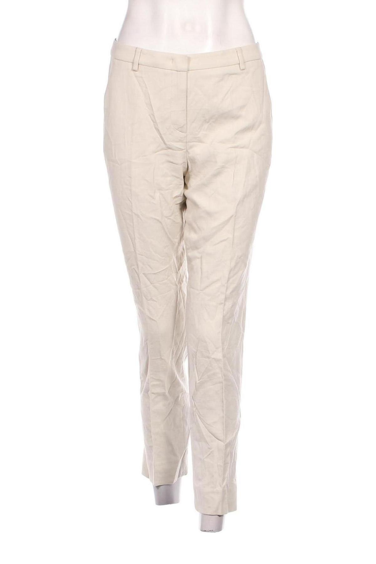 Pantaloni de femei Weekend Max Mara, Mărime M, Culoare Ecru, Preț 139,99 Lei