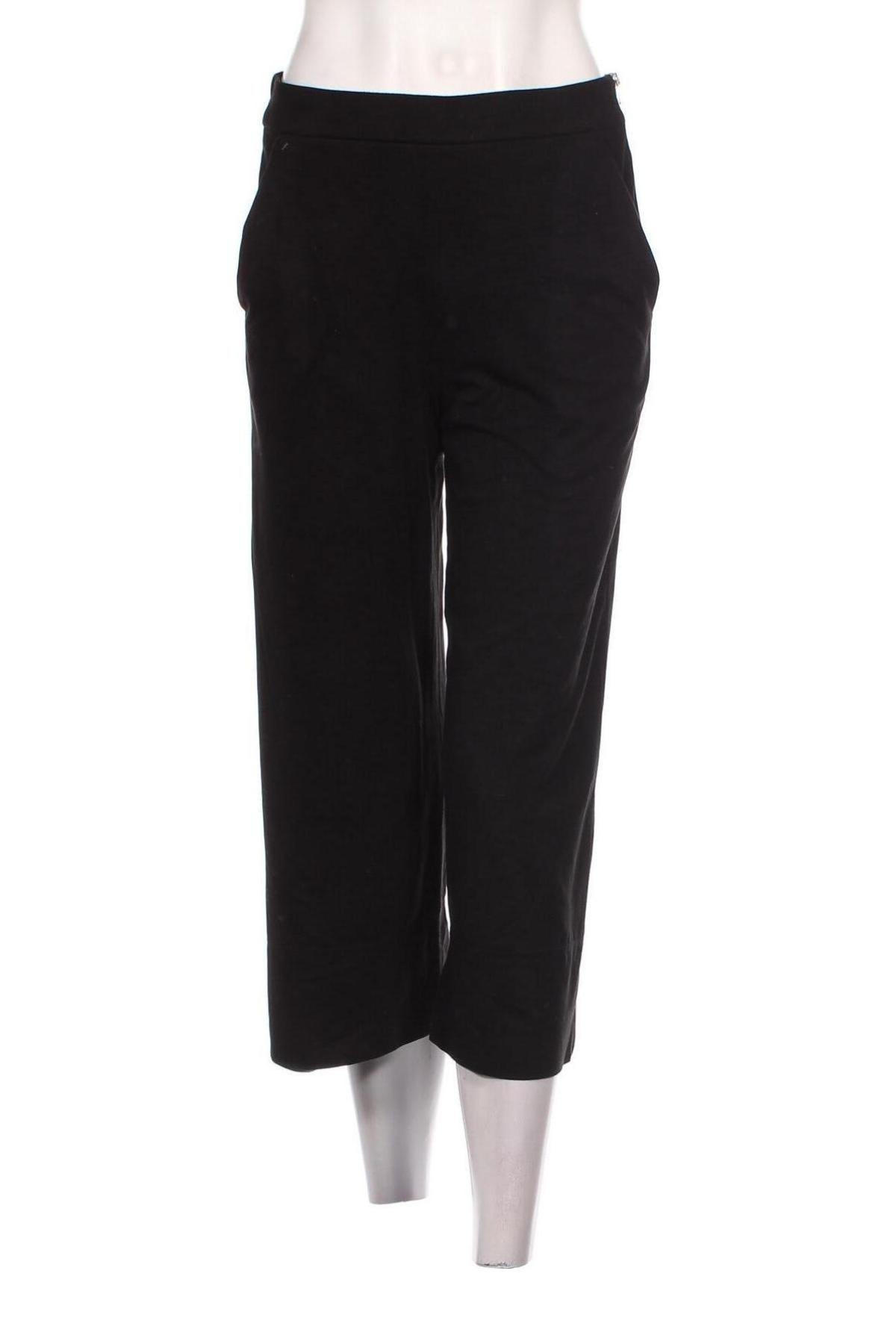 Pantaloni de femei Zara Trafaluc, Mărime S, Culoare Negru, Preț 30,99 Lei