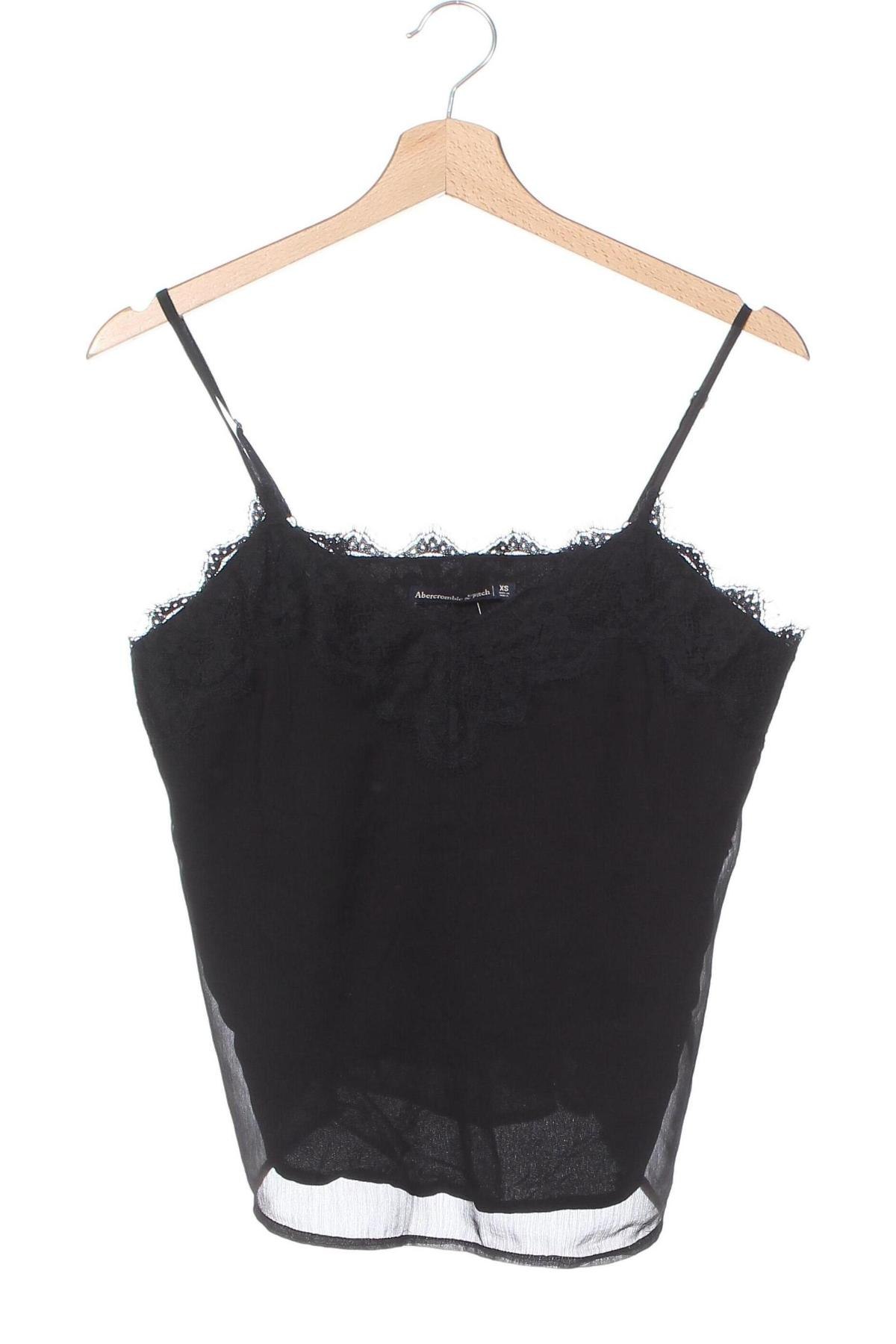 Damentop Abercrombie & Fitch, Größe XS, Farbe Schwarz, Preis 6,99 €