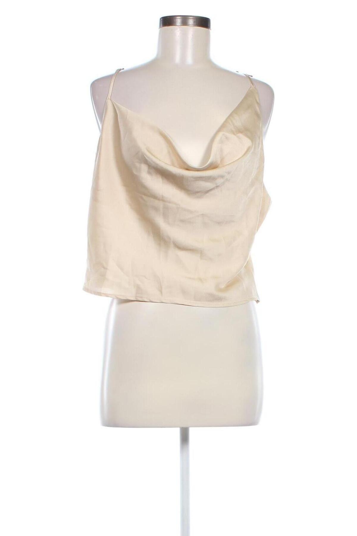 Damentop Abercrombie & Fitch, Größe L, Farbe Beige, Preis 14,99 €