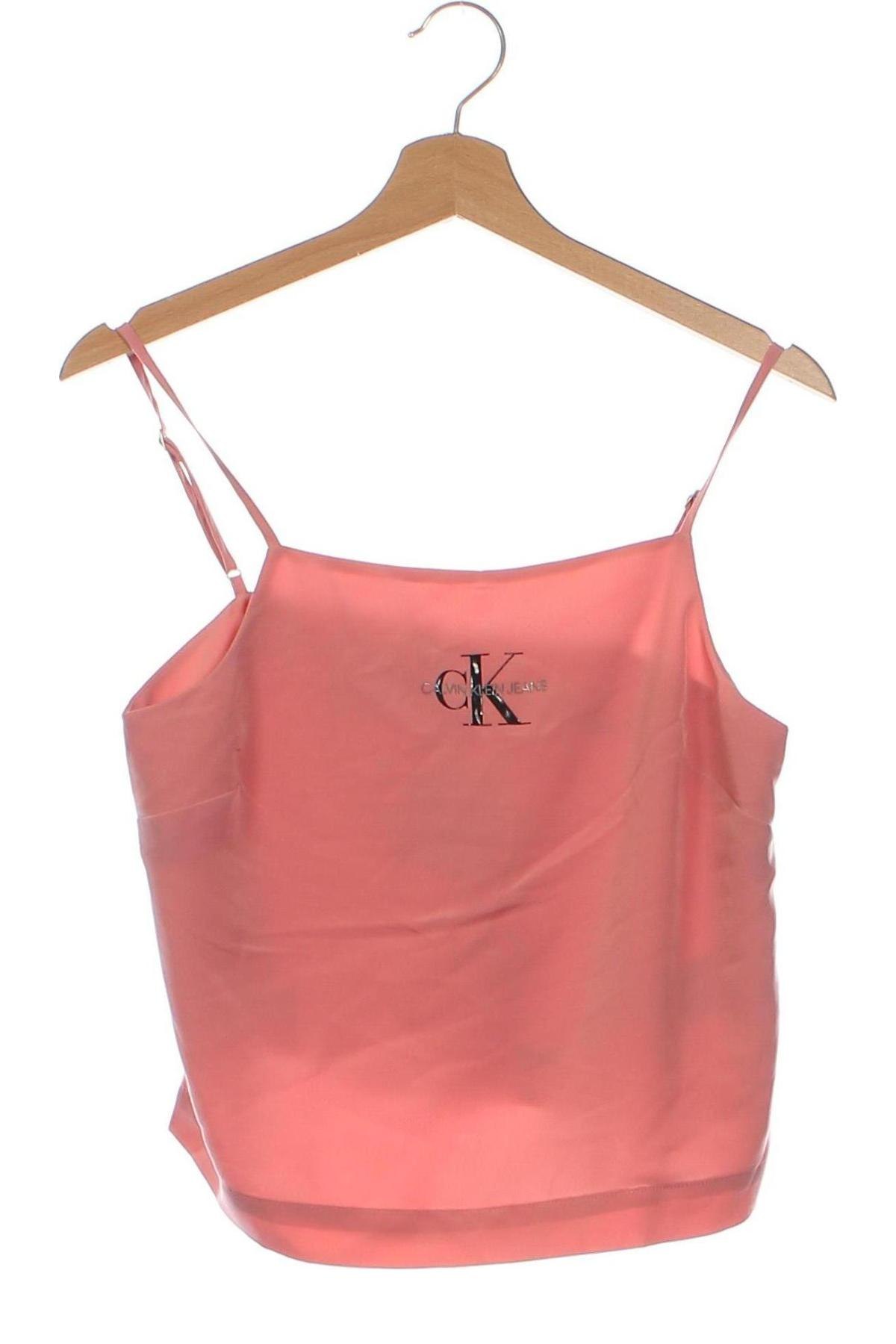 Damentop Calvin Klein Jeans, Größe S, Farbe Rosa, Preis 14,99 €