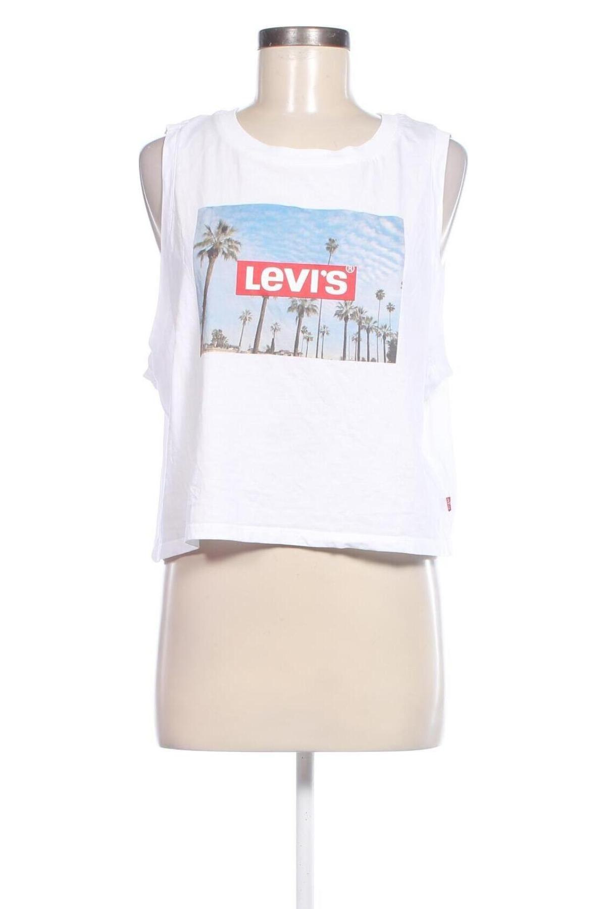 Дамски потник Levi's, Размер XL, Цвят Бял, Цена 19,99 лв.