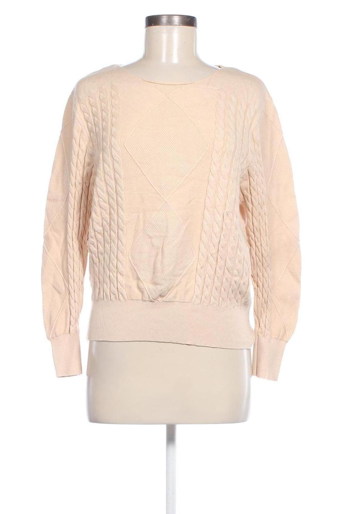 Damenpullover, Größe M, Farbe Beige, Preis € 9,49