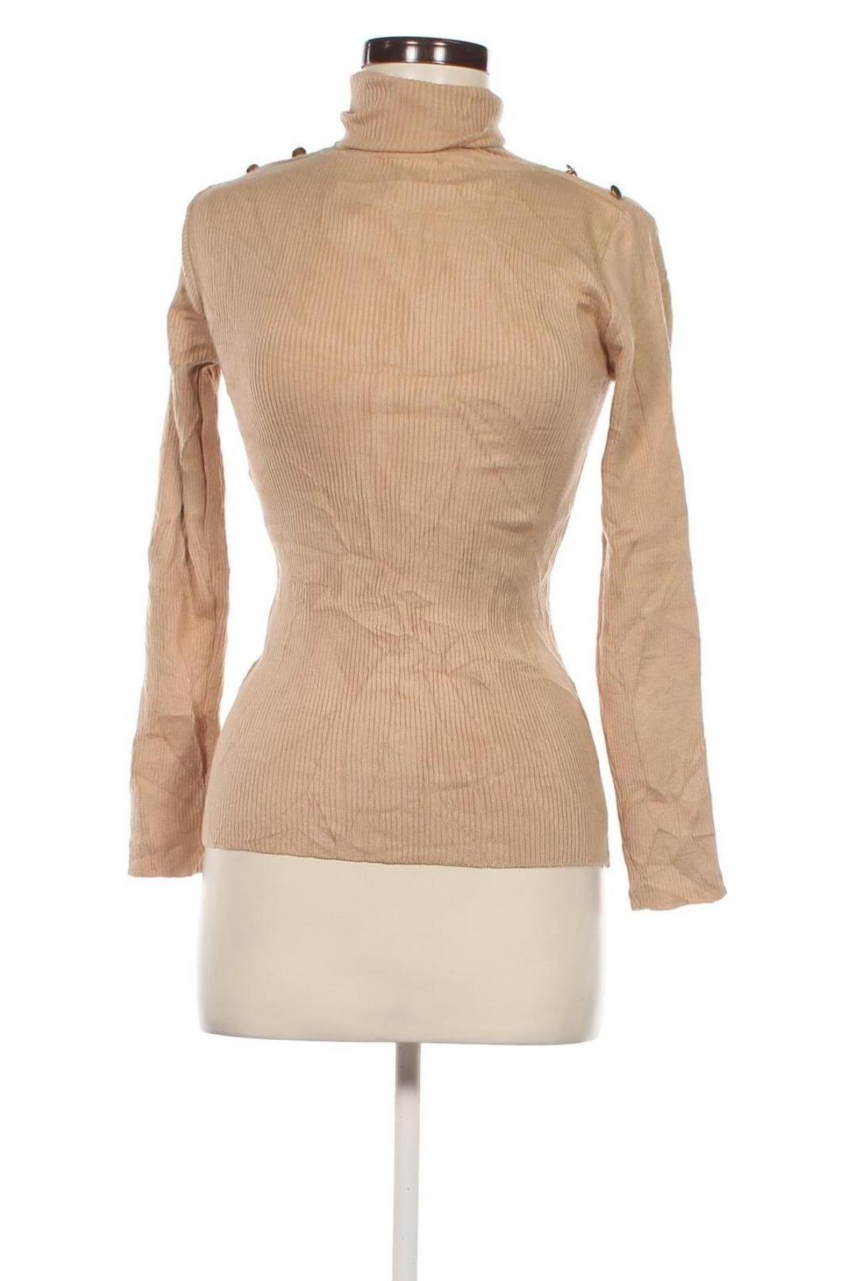 Damenpullover, Größe M, Farbe Beige, Preis 9,49 €