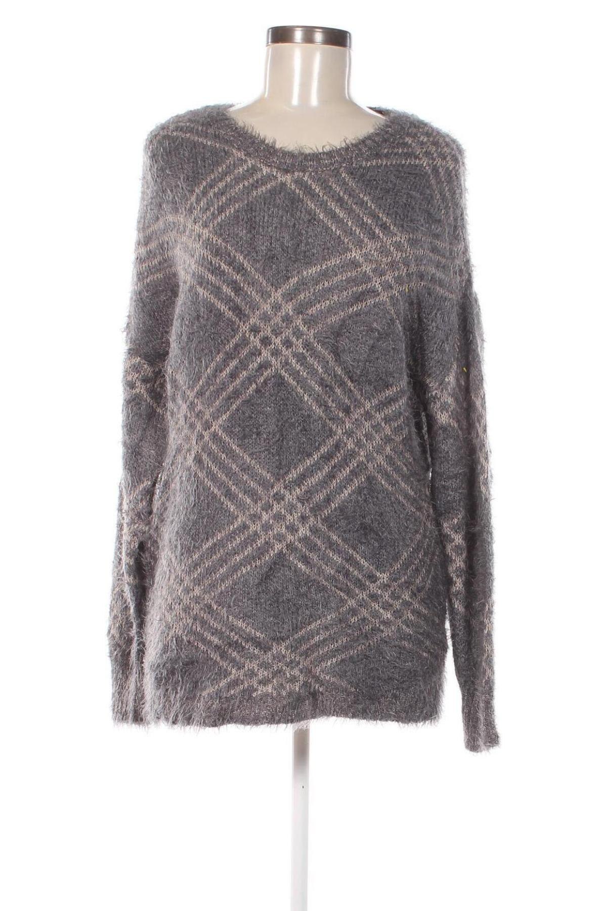 Damenpullover, Größe M, Farbe Grau, Preis 9,49 €