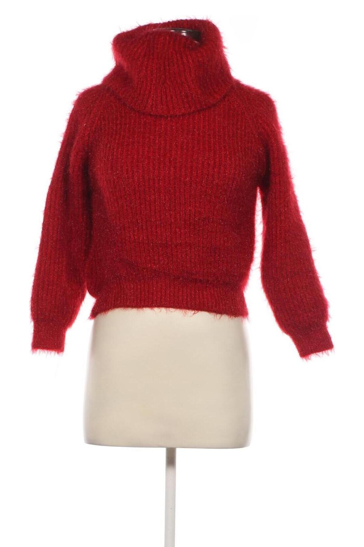 Damenpullover, Größe XS, Farbe Rot, Preis 9,49 €