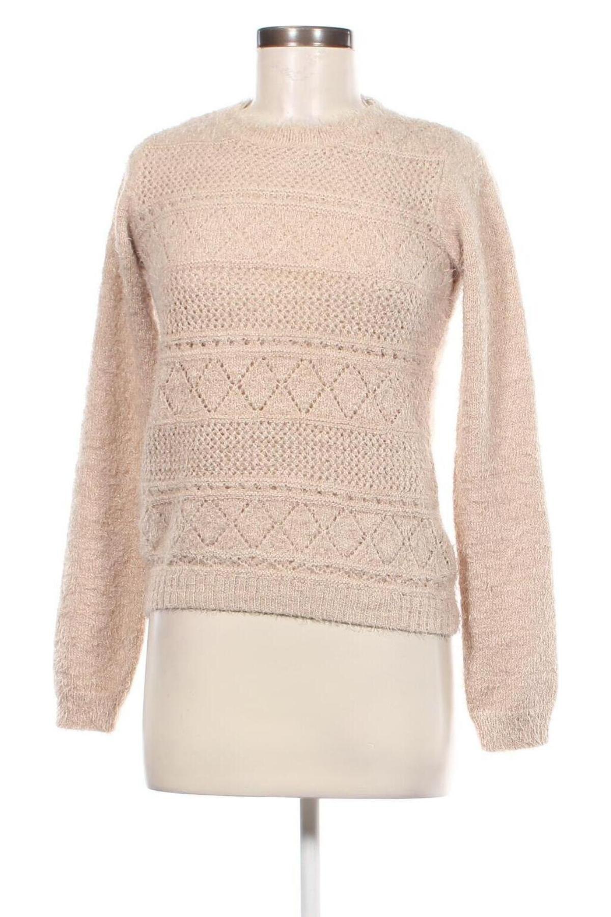 Damenpullover, Größe S, Farbe Beige, Preis 9,49 €